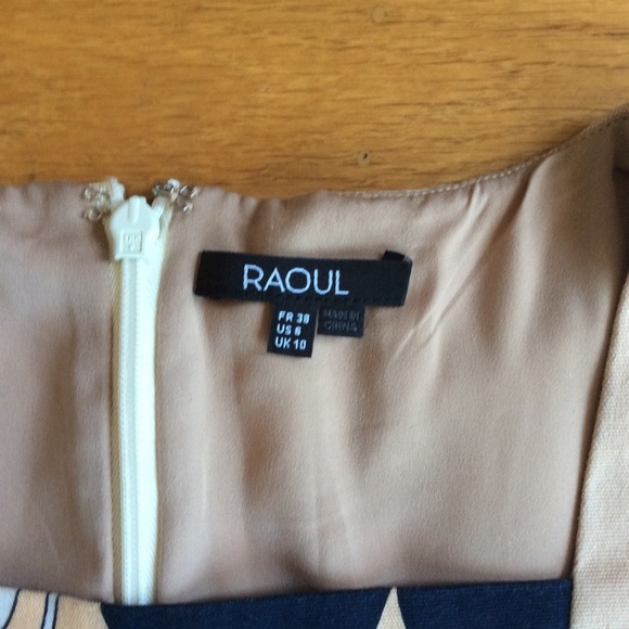 BOGO Raoul Green and Beige Floral Dress - Picture 4 of 10